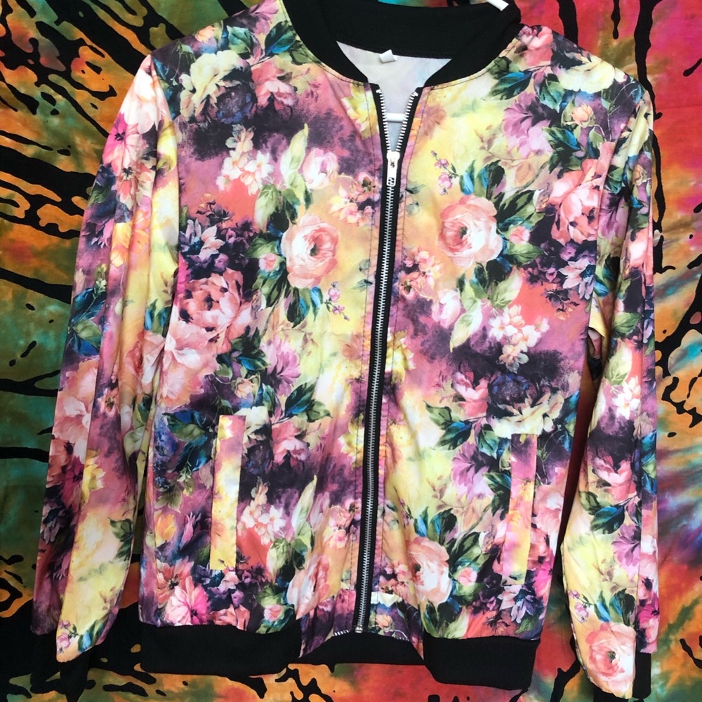 Floral Lightweight Jacket